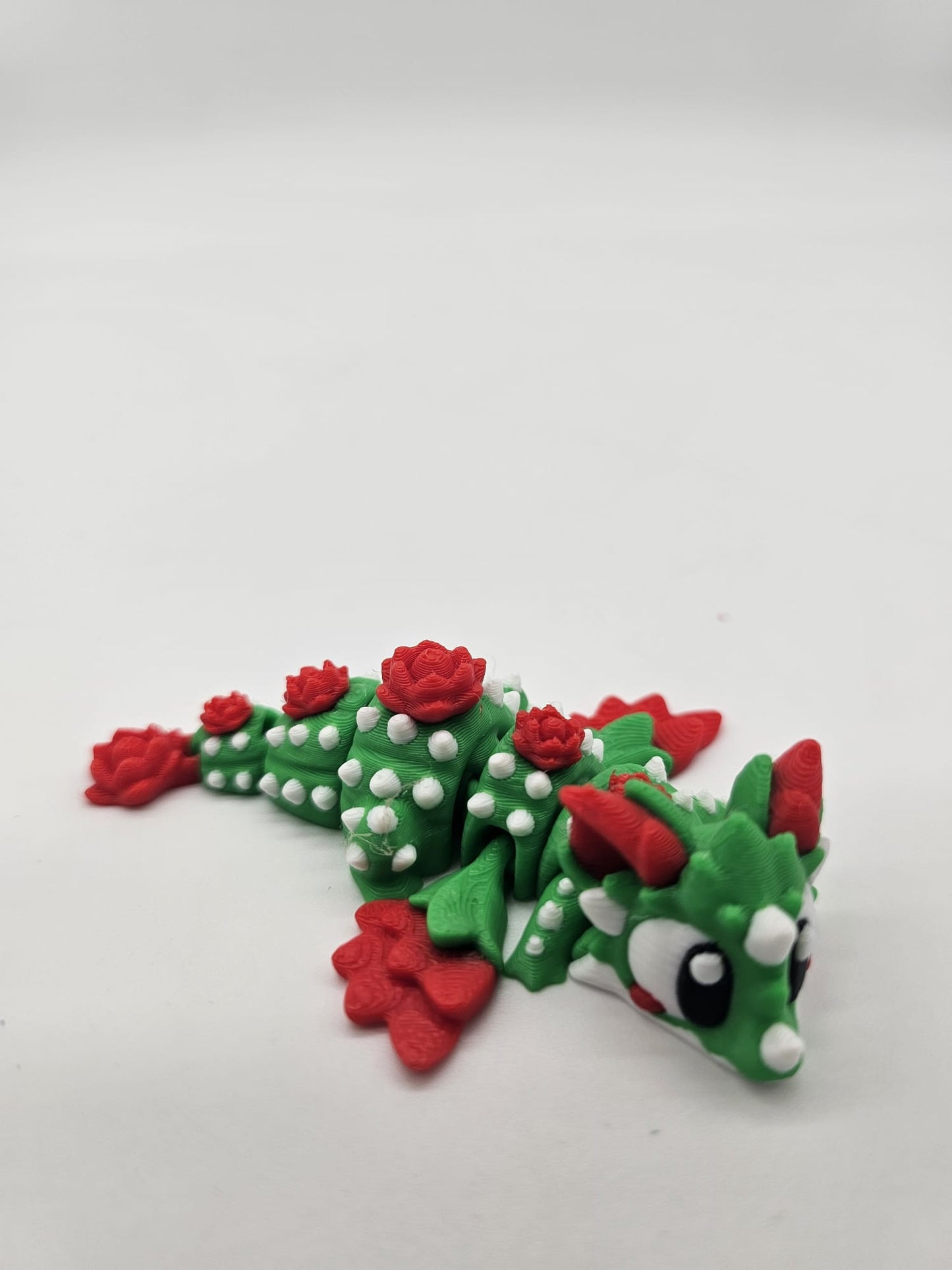 Jucarie Articulata Dragon Cactus cu Ou Decorativ - Figurina Flexibila Fidget