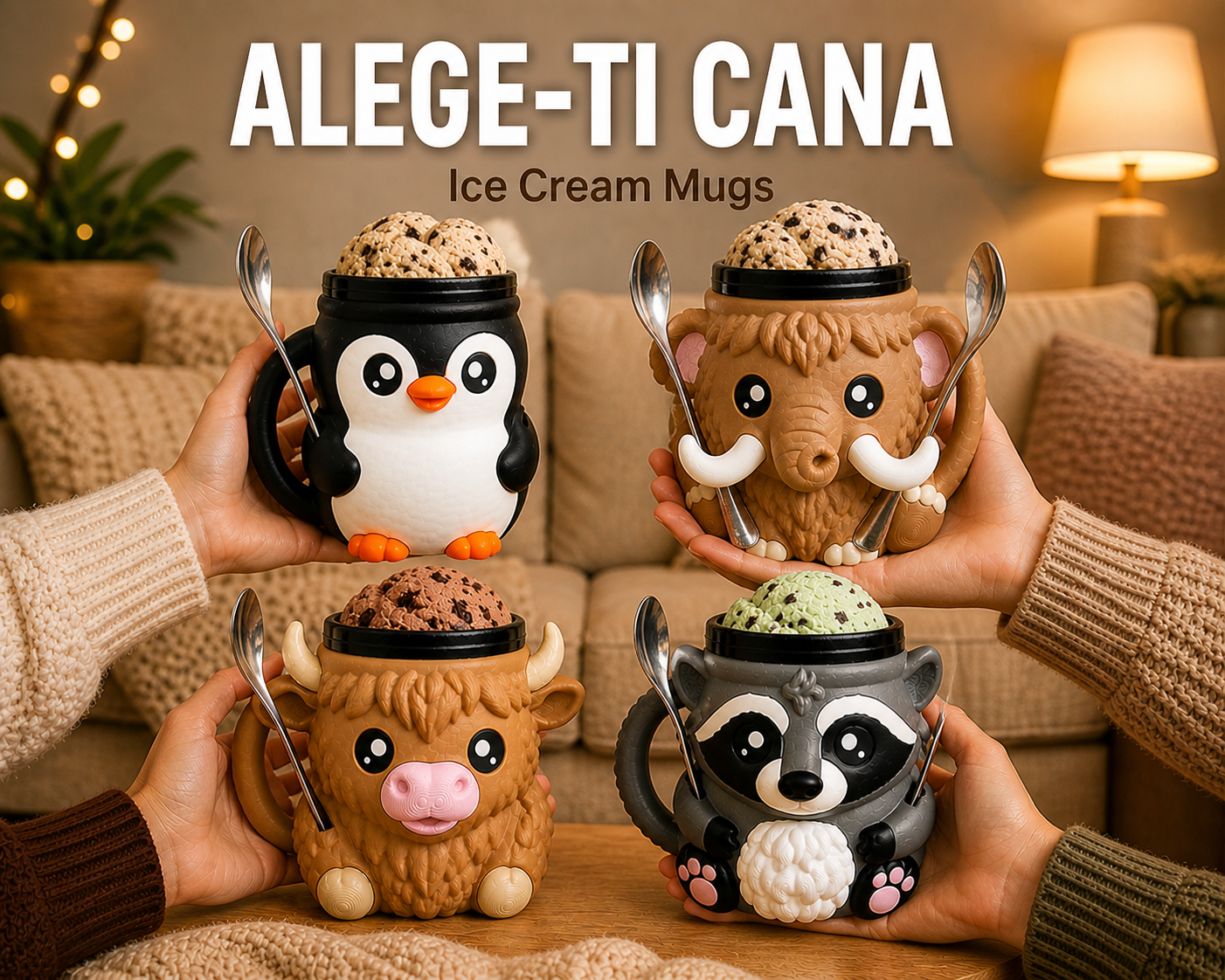 Ice Cream Mugs