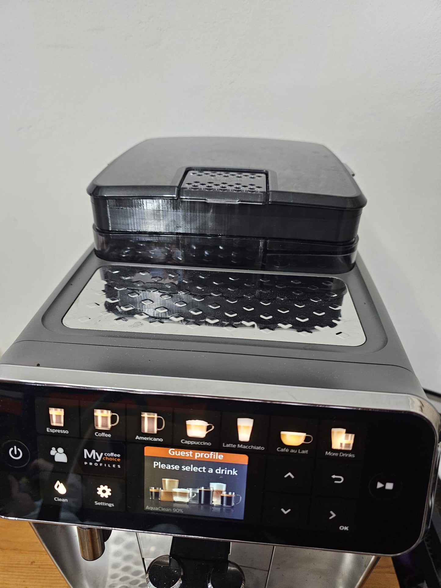 Extensie Rezervor Boabe Cafea Philips LatteGo, Compatibila EP 800-5500