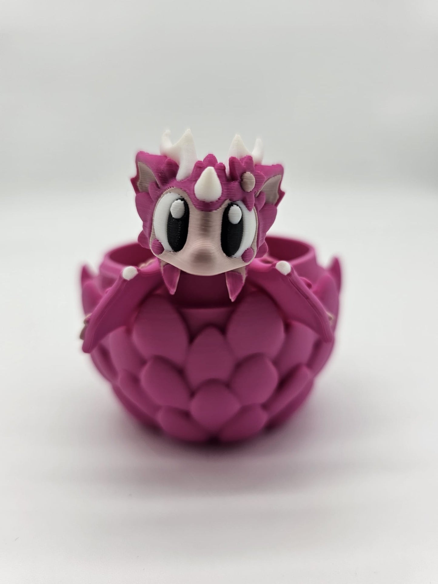 Jucarie Articulata Dragon Flori Cires cu Ou Decorativ - Figurina Flexibila Fidget